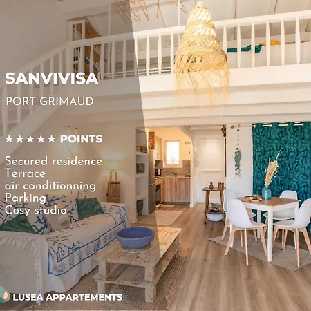 Sanvivisa Cosy - Calme - Terrasse Apartment Grimaud Exterior photo